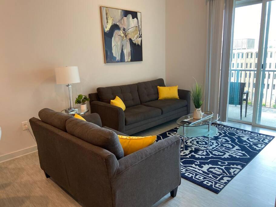 Comfy Midtown 1 Bdr W/ City View And Balcony. Atlanta Luaran gambar